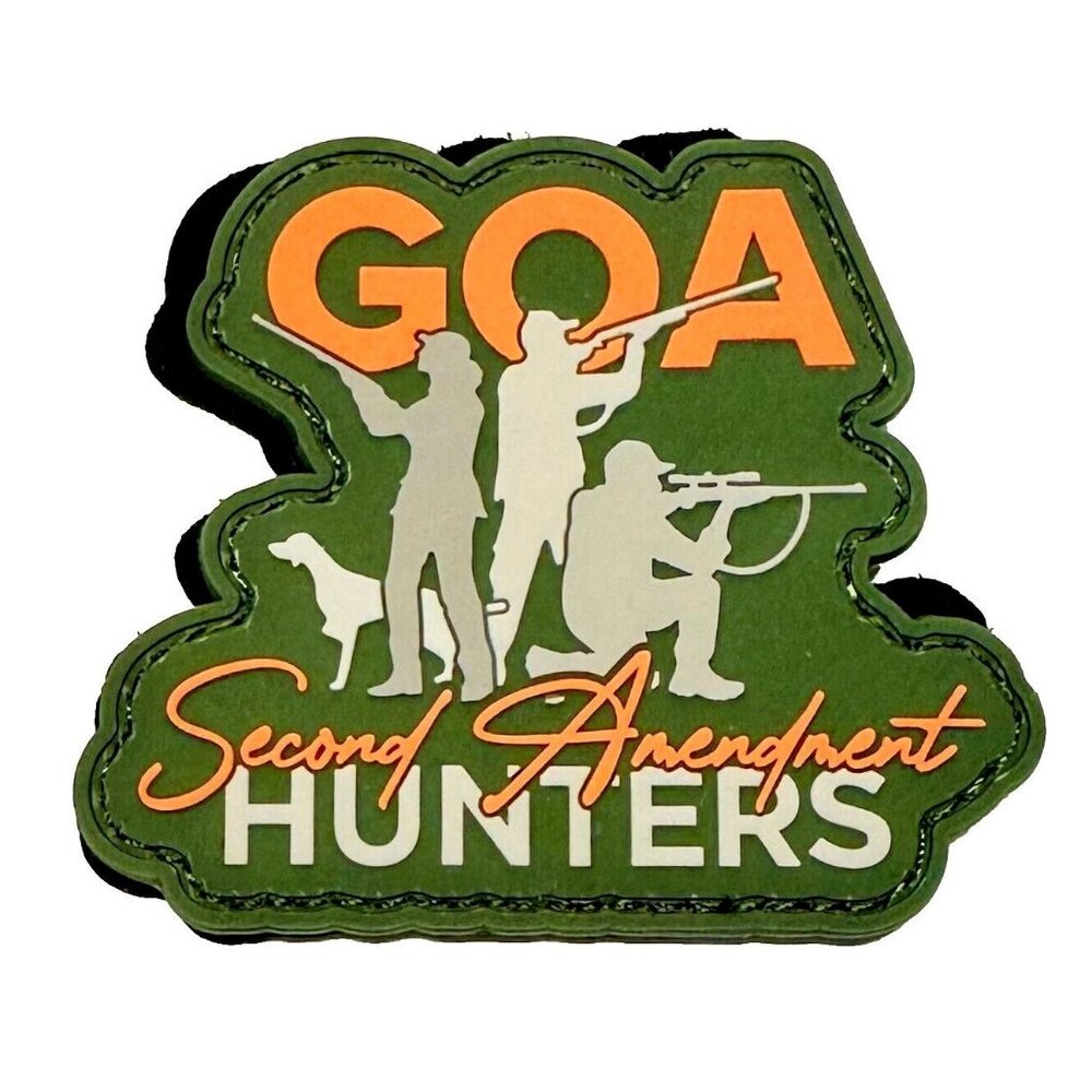 GOA Gun Owners Of America Second Amendment Hunters Patch SHOT SHOW 2023